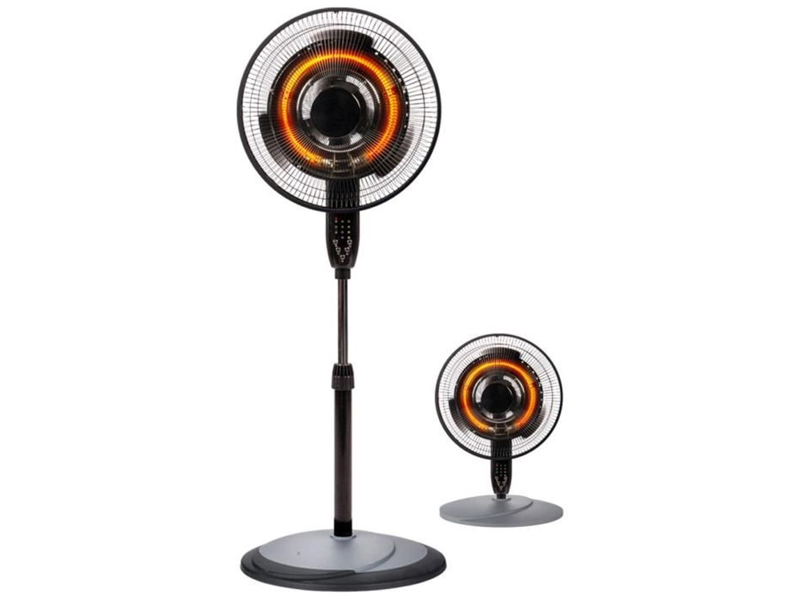 Calefacción eléctrica de apoyo con ventilador DCG Eltronic Vesa05 Multicolor