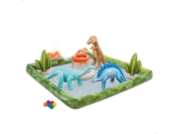 Centro de Juegos INTEX Hinchable Agua Dinosaurios con Difusor, Bolas y Hinchables