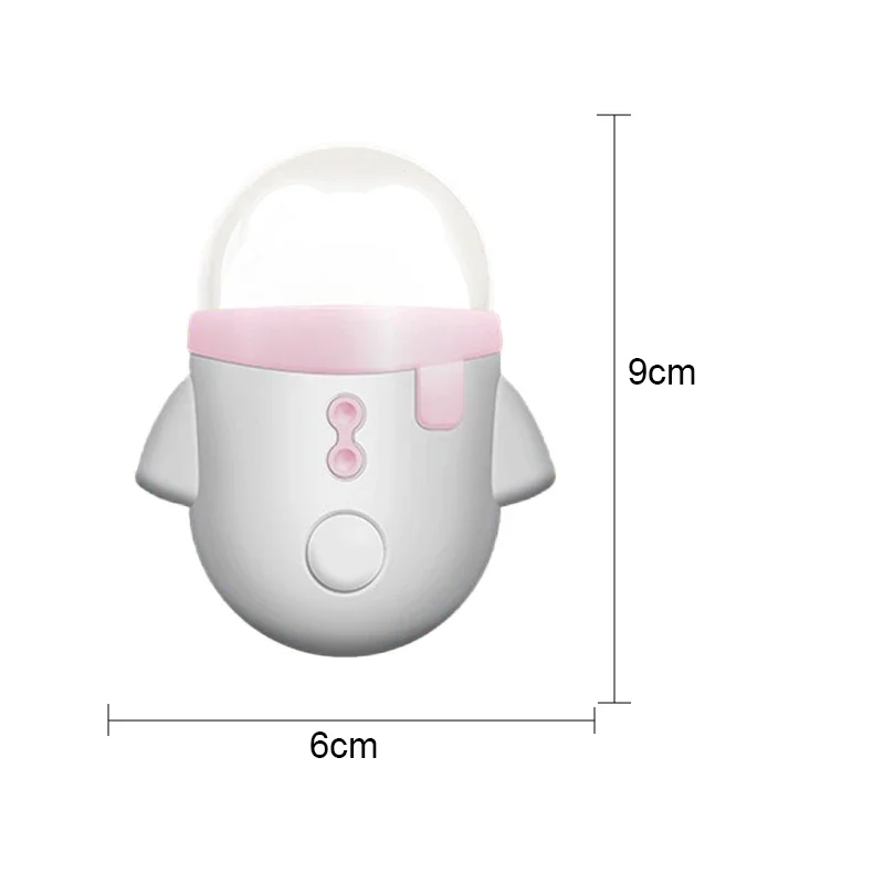 Mini luz LED nocturna (rosa) con interruptor y enchufe estándar americano - Luz LED para protección ocular