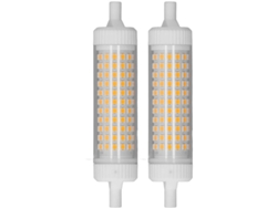 Bombilla Led R7s De 118 Mm, Paquete De 2, Regulable, 15 W, 1