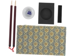 Kit Para Principiantes Con Pinceles, Tinta, Papel Y Tintero Para Estudiantes Y Artistas Aficionados.