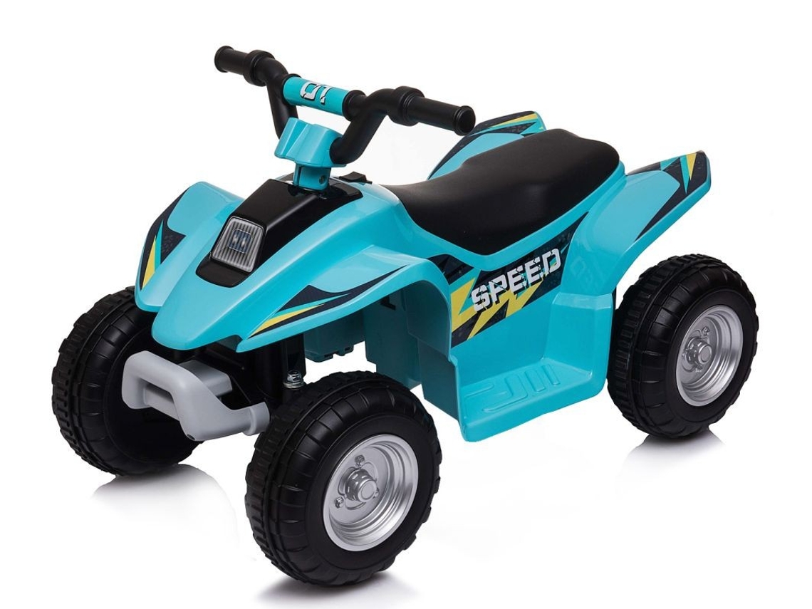 Moto 4 CHIPOLINO 6V SPEED azul (Edad Mínima Recomendada: 3 años)
