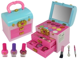 Set de Maquillaje y Belleza, Neceser, Rosa, Tarjeta B.active