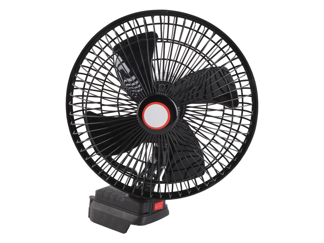 Ventilador portátil de 8 pulgadas con batería de litio recargable, multifuncional.
