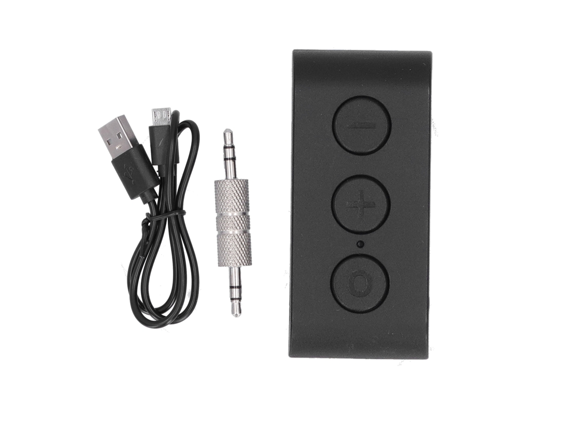 Receptor De Audio Inalámbrico Bluetooth 5.0, Adaptador Aux, Manos Libres Para Música De Coche De 3,5 Mm