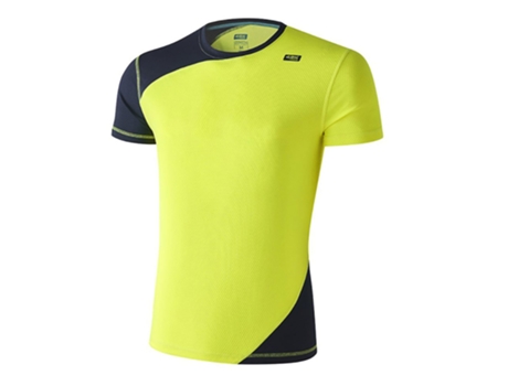Camiseta de Hombre para Running 42K RUNNING Zenith Amarelo Amarillo (S)