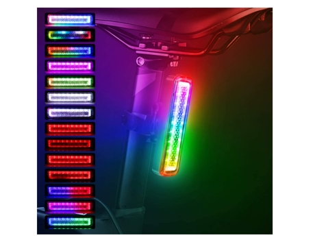 Luz Trasera CHRONUS (Negro)