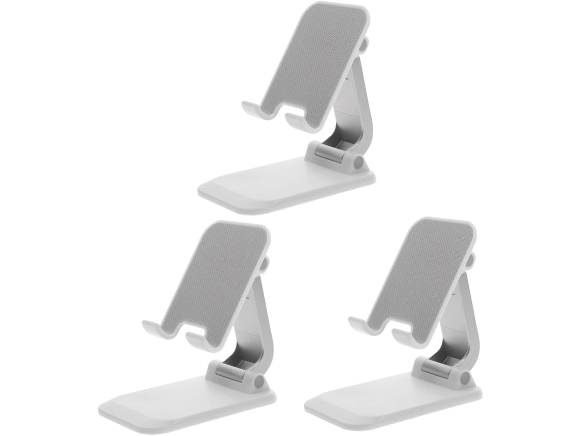 Soporte Para Teléfono Móvil De 3 Piezas Con Altura Ajustable Para Smartphones Para Ver Vídeos Y Mucho Más.