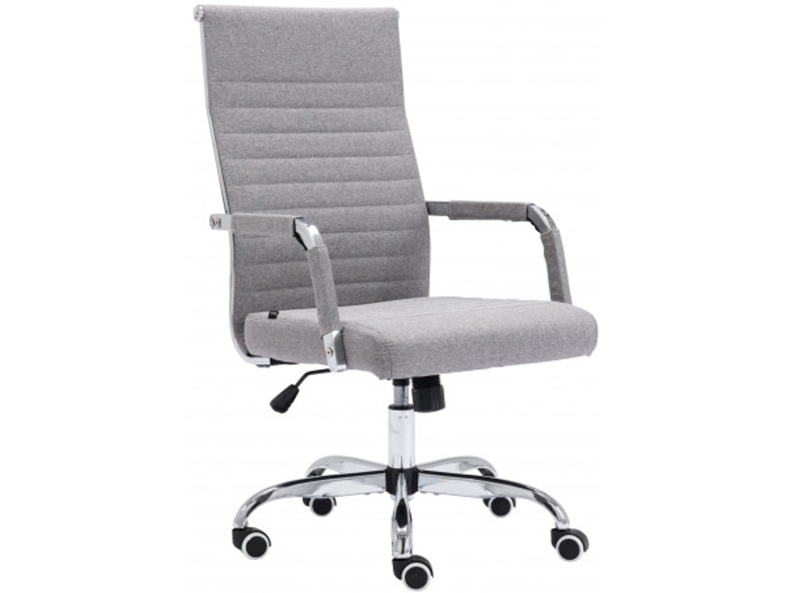 Silla de Escritorio DUDECOR (Acero - Gris)