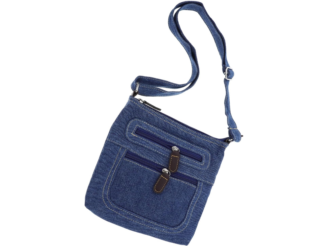 Bolso Bandolera Informal De Mezclilla Ciieeo Con Bolsillo Para Teléfono Y Cartera Para Uso Diario.