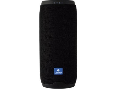 Altavoz Bluetooth COOLBOX COO-BTA-P15BK (5 W - Autonomía: 6 h - Negro)