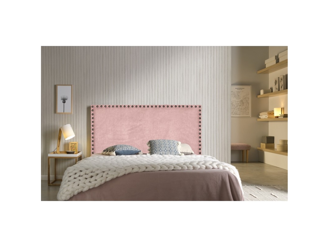 CABECERO LIRIO TELA SALMON 100