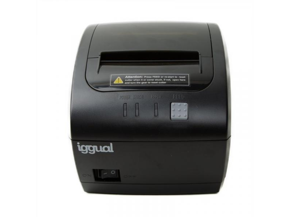 Impresora Térmica Iggual Tp7001 Usb+Rj45 Negro