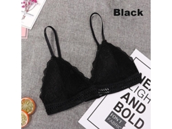 2026-sujetos De Encaje Francés Sexy V Profundo Sin Costuras Sin Alambres Para Mujer Suave Push Up Bralette