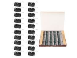 100pcs Interruptor Micro Bem 250vac 15a Auto-reset 154-1c25 Para Electrodomésticos