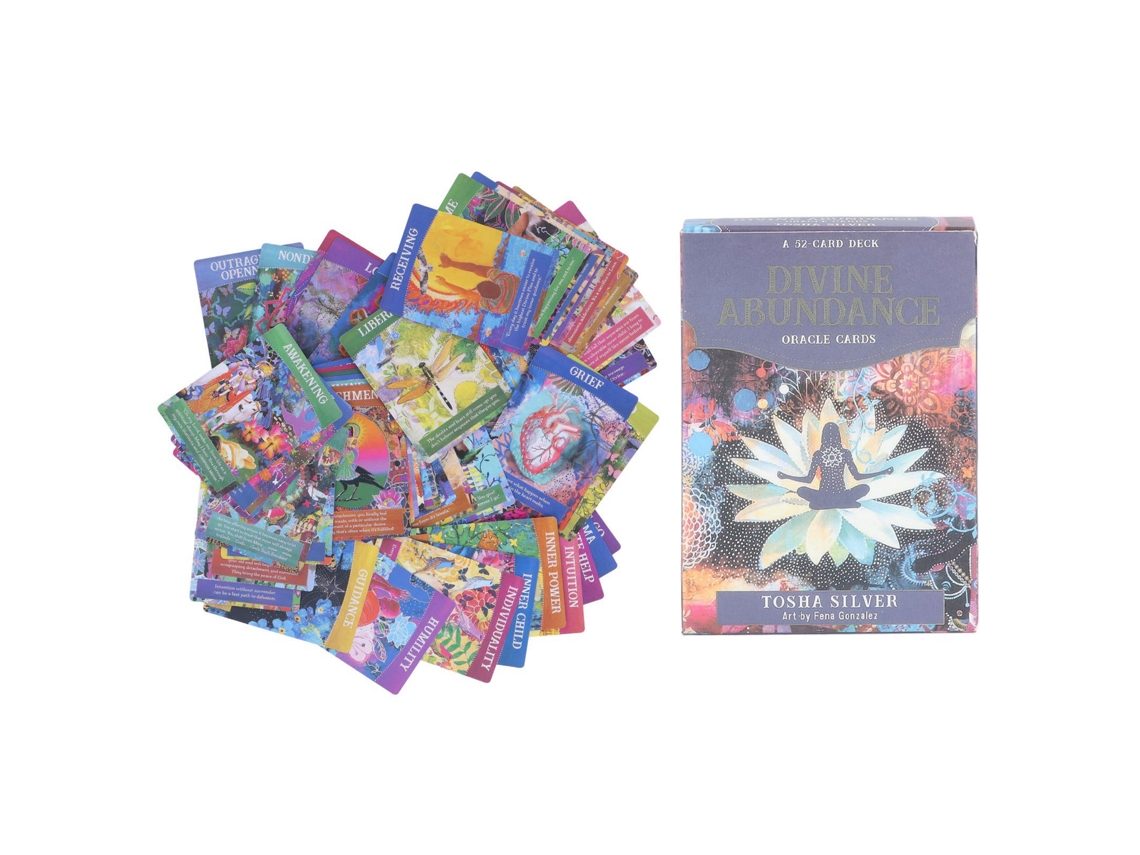 Dan26-cartas Tarot 52 Hojas Con Patrones Únicos, Exquisitas Y Portátiles Para Adivinación Y Entretenimiento De Fiesta