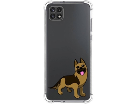 Carcasa Samsung Galaxy A22 5G TUMUNDOSMARTPHONE Dibujos Antigolpes Perros 03 Multicolor