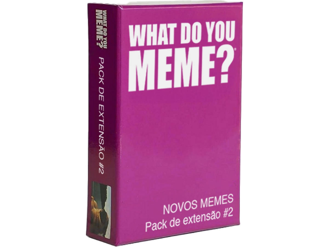Juego de cartas CREATIVE TOYS What Do You Meme – Novos Memes Extensão 2 (Edad Mínima Recomendada:16 Años)