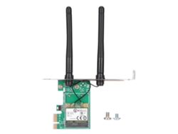 KOFIHETY Tarjeta de Red Inalámbrica PCI-E 2,4 GHz 300 Mbps SSU-WAE9281-M Soporta Hotspots AP