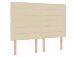 Maison Exclusive - Cabecero Crema 144 Cm Tela
