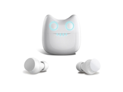YEMAESRE Auriculares Bluetooth blancos de reproducción de sonido estéreo de alta fidelidad