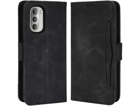 Funda Motorola Moto G Stylus 2022 HFS-HOUSE Cartera Negro