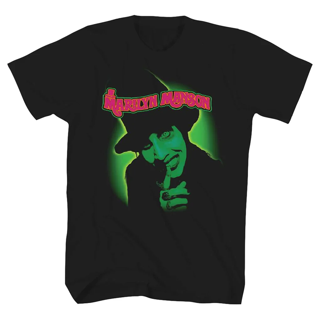 Rockinstone Unisex Marilyn Manson Smells Like Children Camiseta-xxl