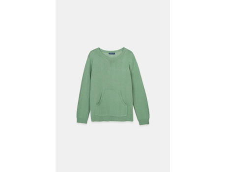 Chaqueta de Niños LANIDOR KIDS Fino Bolsillo Canguro Verde (10)