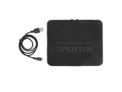 Splitter Hdmi 4k 1 Entrada 2 Saídas Para Duas Telas Projetor Adaptador Plug And Play