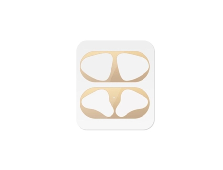 Pegatinas de cubierta interior de protección de piel esponjosa para Airpods [para Airpods 2]