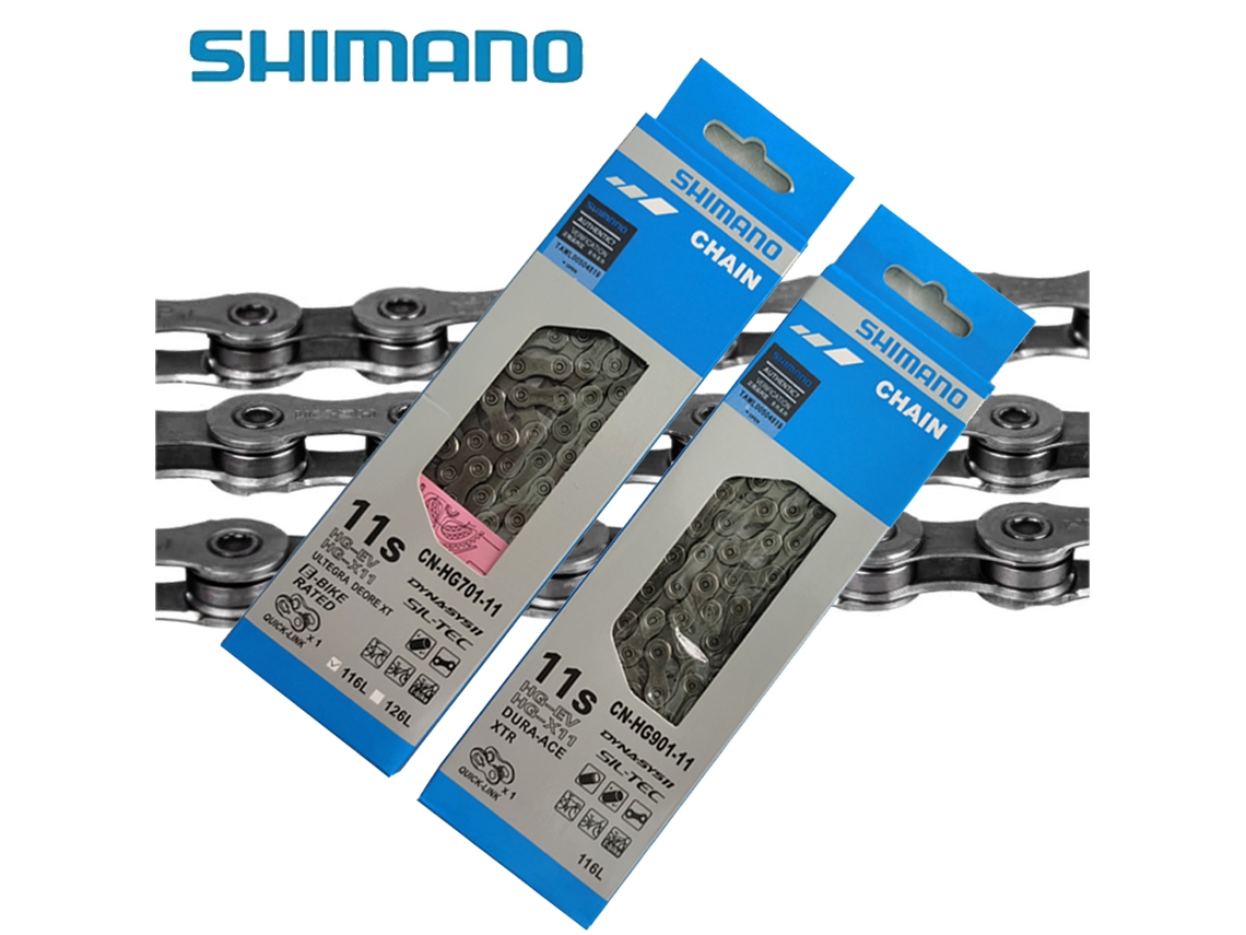Cadena Shimano HG701, HG601, HG901, 11 velocidades, 116L, R7000, MTB, carretera, 5800, M7000, con eslabón faltante, Vayotoy