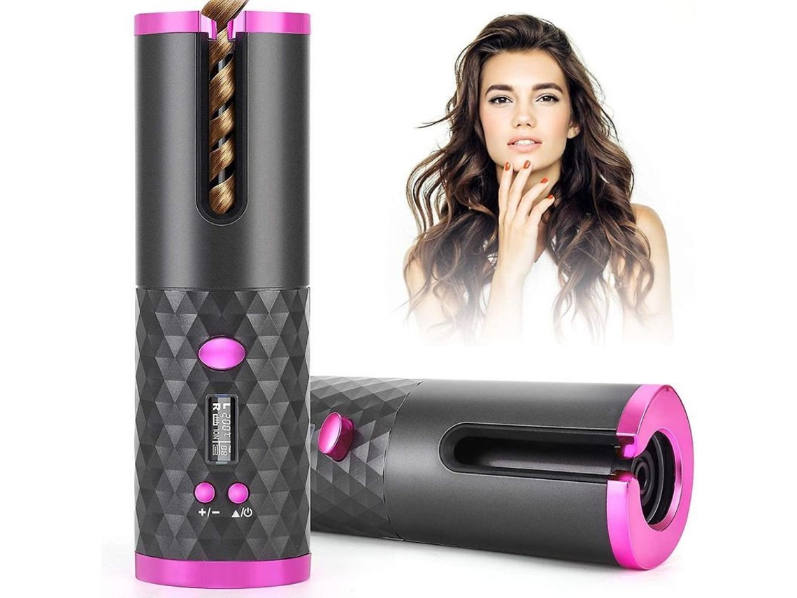 Llavero Automático Inalámbrico Para El Cabello, Portátil, Recargable Con 6 Ajustes De Temperatura Para Peinarte En Cualquier Momento Y Lugar.