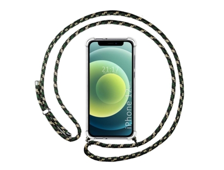 Carcasa iPhone 12 Mini (5.4) TUMUNDOSMARTPHONE Colgante Verde
