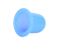(azul) Copa De Masaje De Silicona Con Ventosa Al Vacío