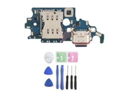 Conector trasero en fila para conexión de carga y transmisión de datos para Samsung S21+ Plus 5g G996b Ds EOOCOO
