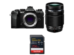 Om System Om-5 Mark Ii Negro + 40-150mm F/4 Pro + 1 Sandisk 256gb Extreme Pro Uhs-ii Sdxc + Ebook “20 Consejos Para Fotos Que Impactan”
