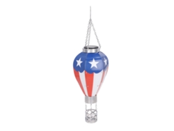 Farol colgante solar con forma de globo para uso decorativo en exteriores, con carga solar para jardines, patios y senderos.