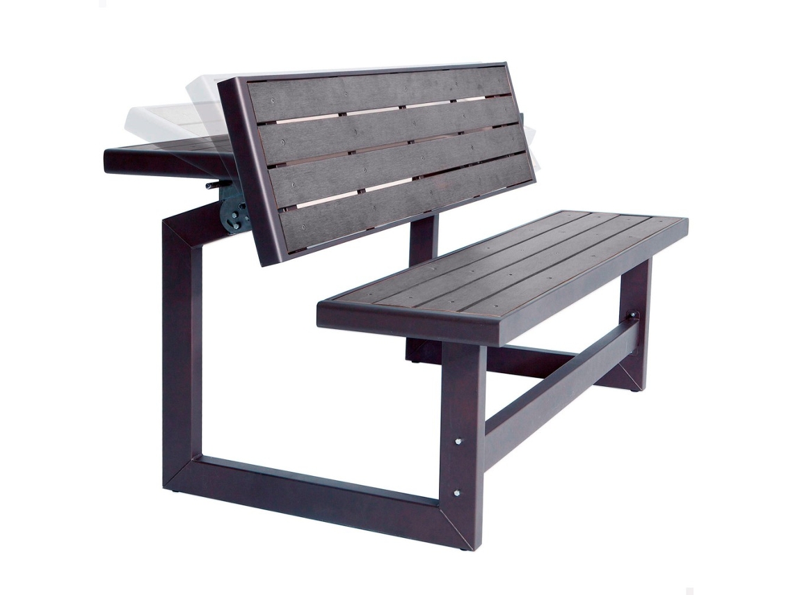 Banco LIFETIME Convertible en Mesa (Gris)