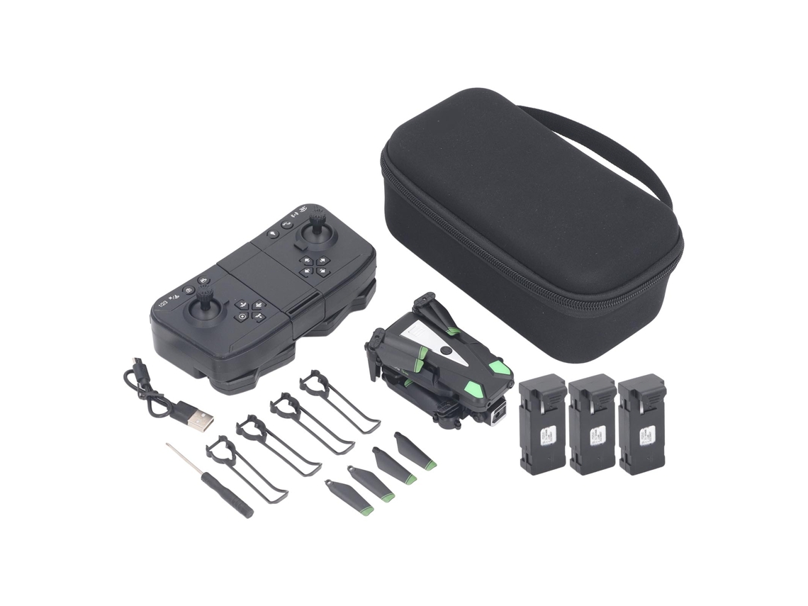 Mini Dron Para Niños Con Cámara Hd Dual, Cuadricóptero Rc, Trayectoria De Vuelo Plegable, Fotografía, Gestos, 3 Baterías.