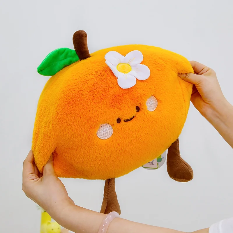 Cojín Decorativo Para Sofá De La Serie Frutas (naranja, 30 Cm)
