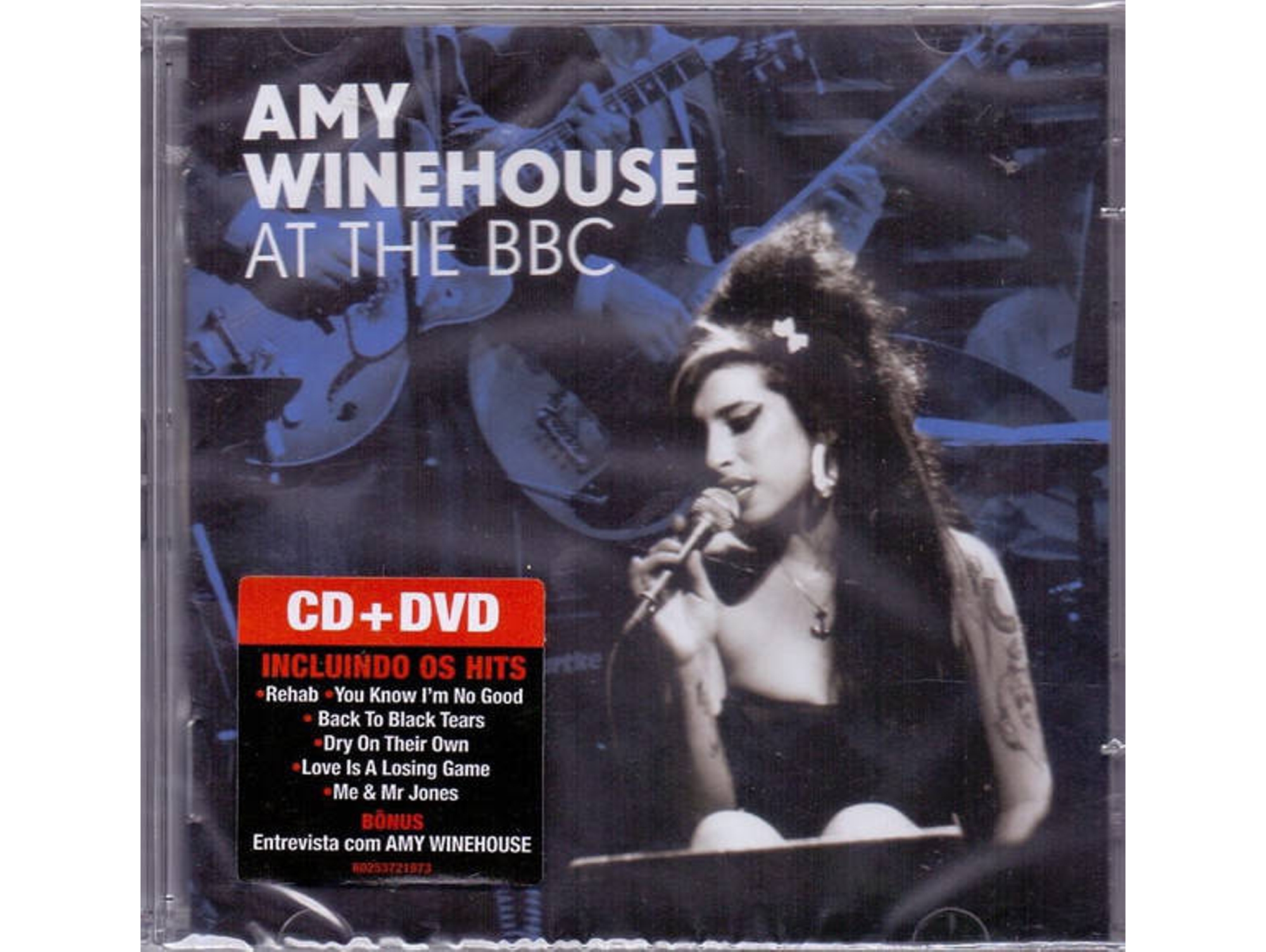 CD + DVD Amy Winehouse - At The BBC