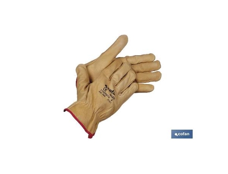 Guante vacuno extra resist. agua t-10 caja 12 unid.