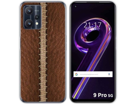 Carcasa para Realme 9 Pro 5G TUMUNDOSMARTPHONE Dibujos Cuero 01 Multicolor