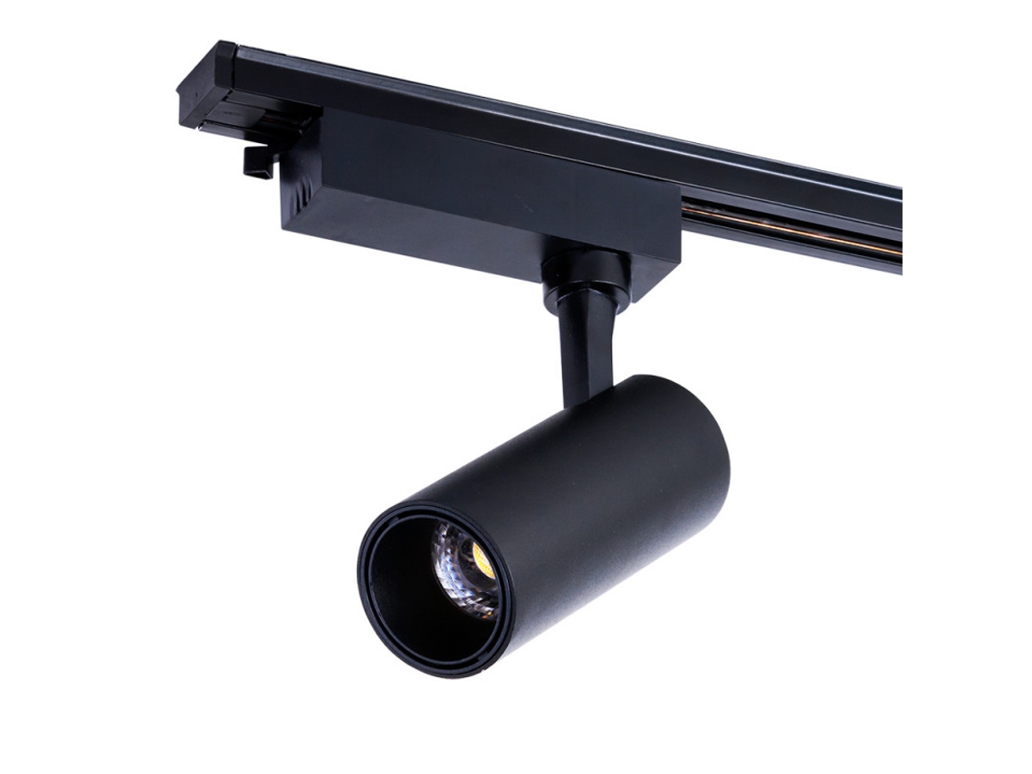 Foco De Carril Led  20w 2000lm Cri85 4200ºk Lumiastra Monofásico 40.000h  [lum-atb060012-b-w]|greenice