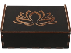 Madera Compacta Deslizante Guardar Cartas Tarot Pequeña Multifuncional Decorativa Ligera Joyas Recuerdos