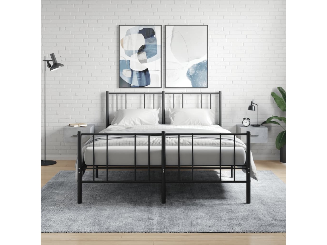 Mesitas de Noche Pared 2 Pzs 35X35X20 Cm Gris Cemento