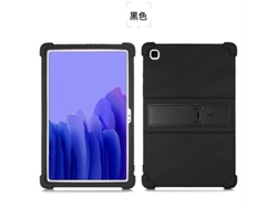 Compatible con tableta Samsung SM-T505C, Tab A7 de 10,4 pulgadas, funda de silicona suave a prueba de golpes T500.black Yunzii