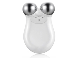 Máquina de Lifting Facial Dispositivo Elétrico para Remoção de Rugas Faciais Spa Rosto Massageador em Forma de V Rolo Facial Branco