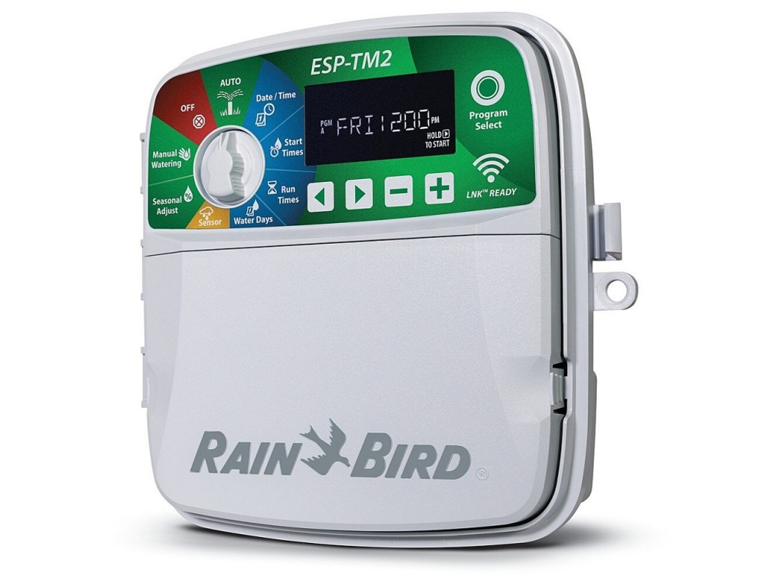 Programador riego automático ESP-TM2 8 zonas interior Rain Bird SUINGA