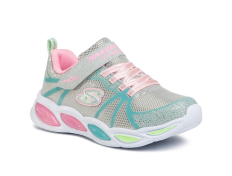 Zapatillas de Niño para Deporte SKECHERS Shimmer Beams Sporty Glow Tênis (33)